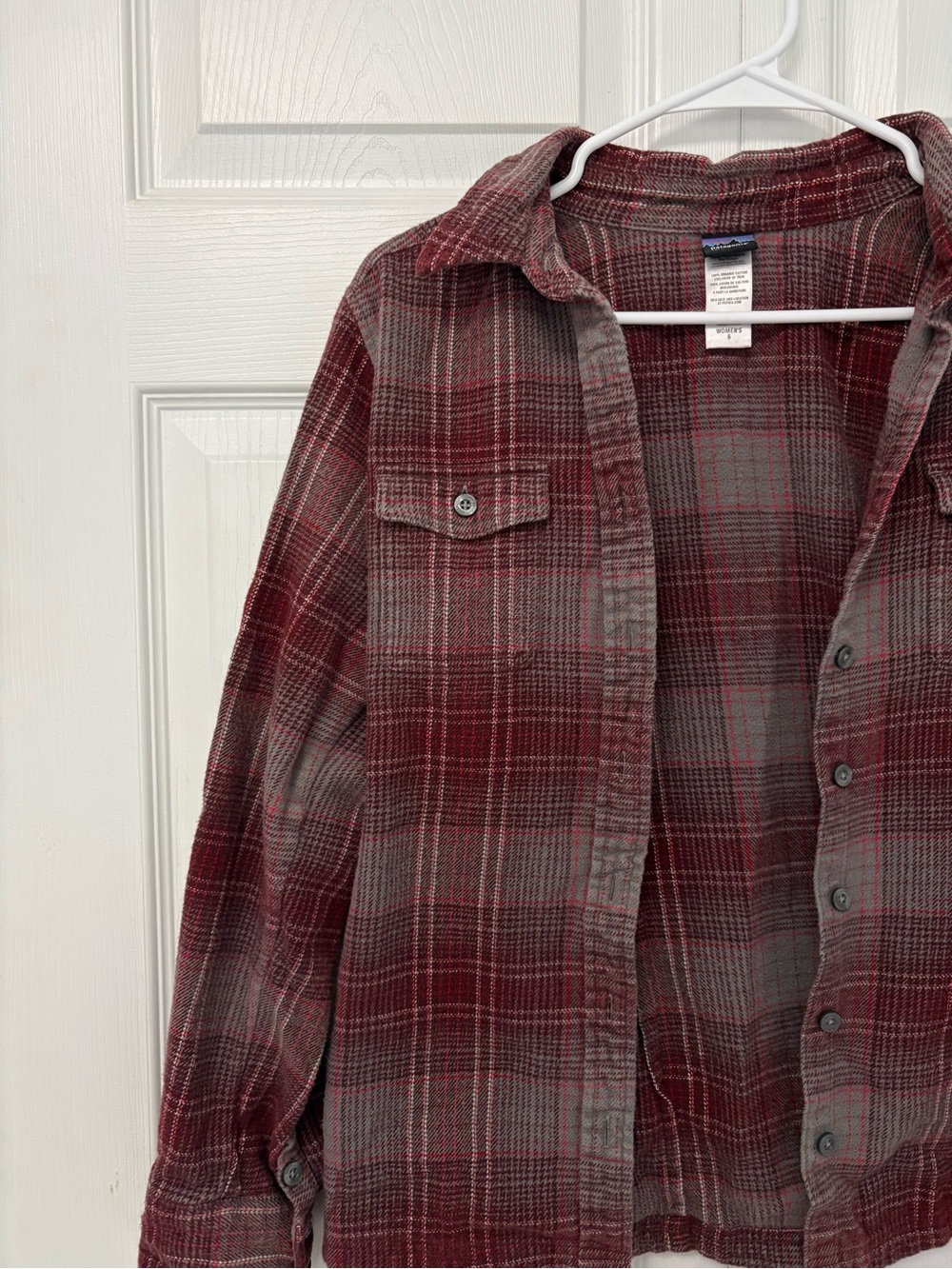 Patagonia Women’s Fjord Flannel Shirt Size 6 - Picture 3 of 7